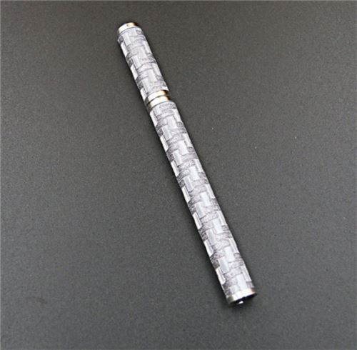 Silver with shiny white