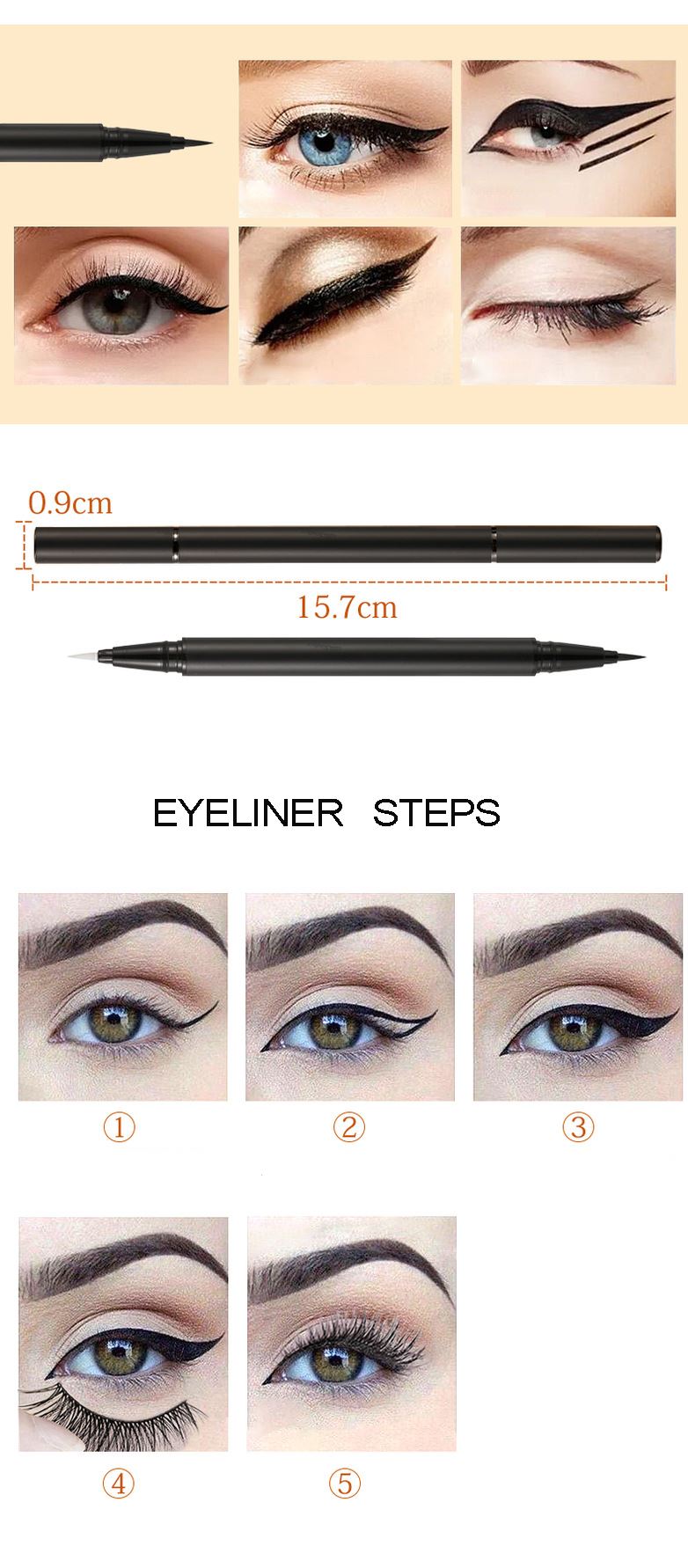 eyeliner steps