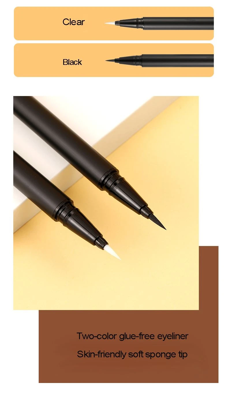 Two-color eyeliner